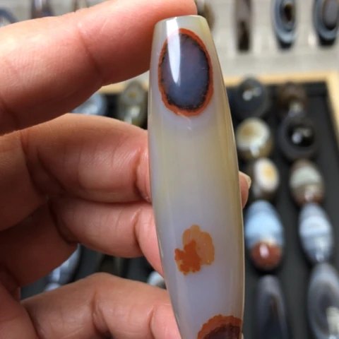 玛瑙/玉髓未镶嵌吊坠(不含链)