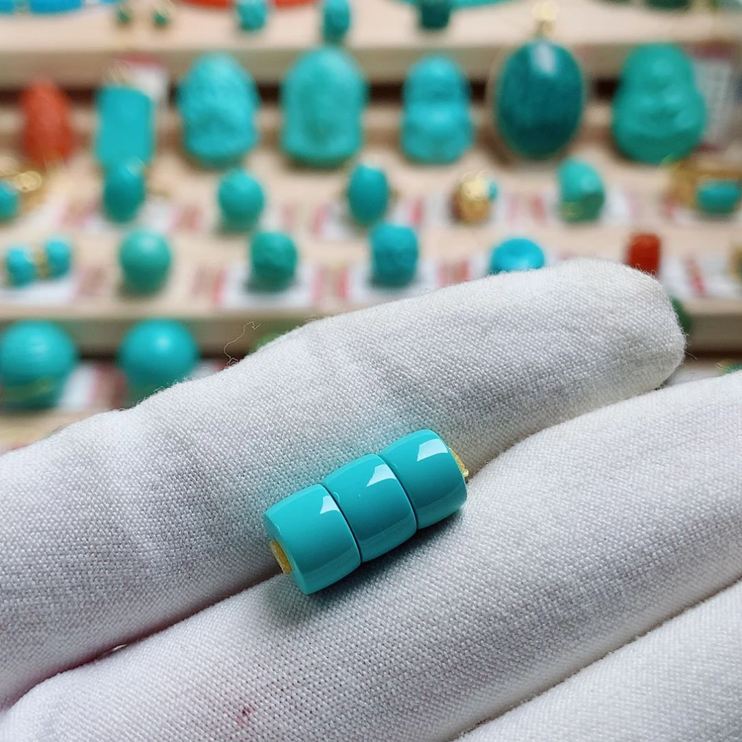 绿松石未镶嵌配饰