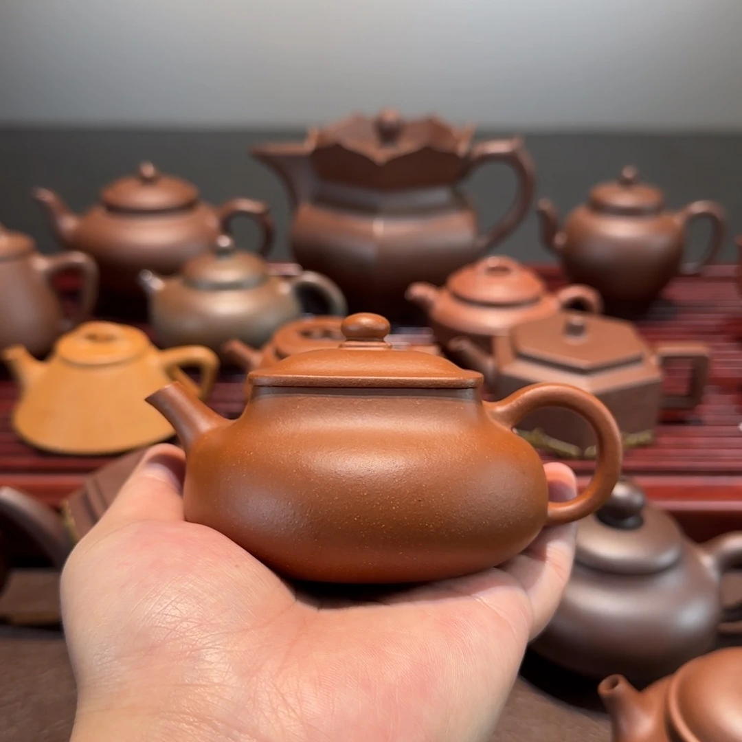 紫砂茶壶红降坡乾坤