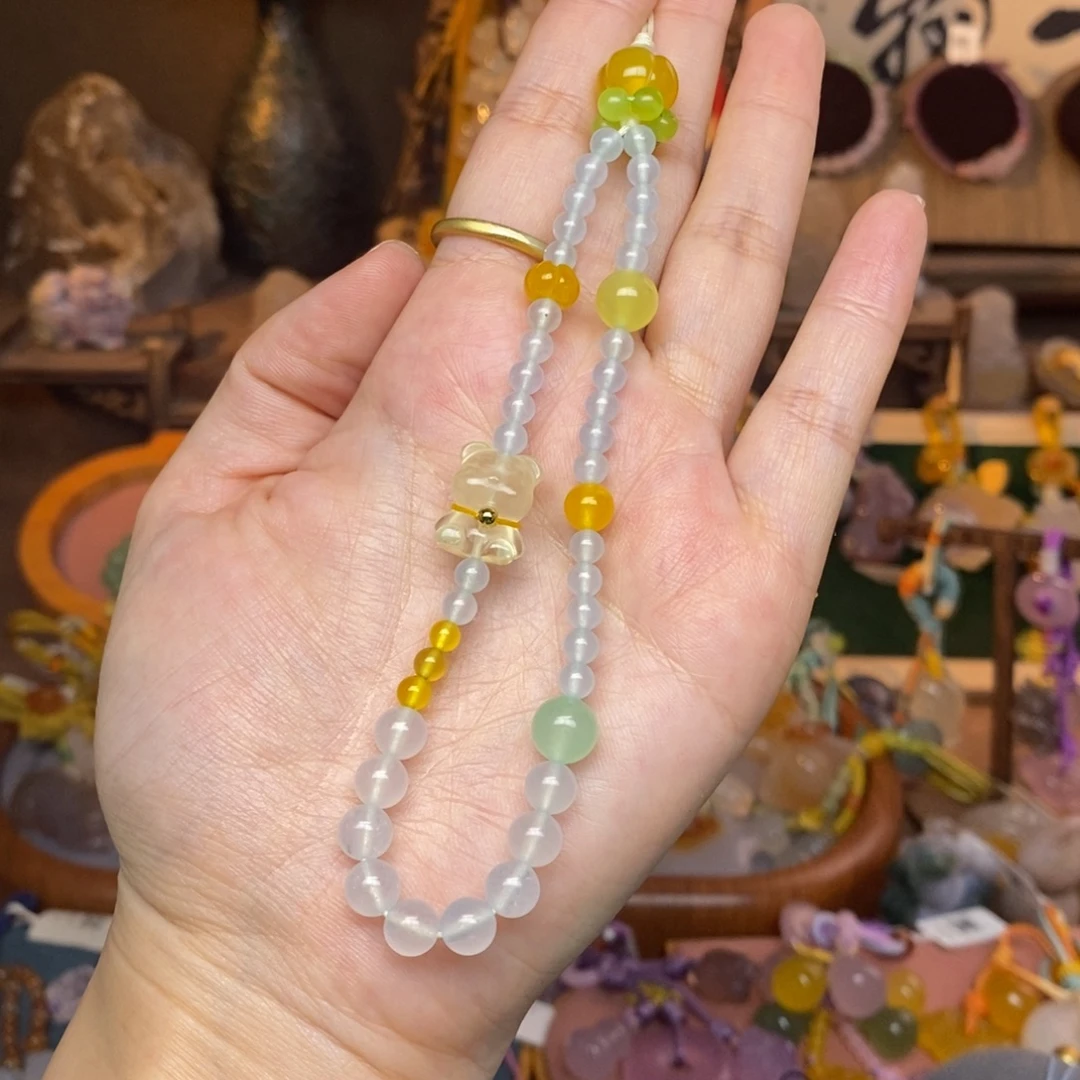 玛瑙/玉髓未镶嵌车挂