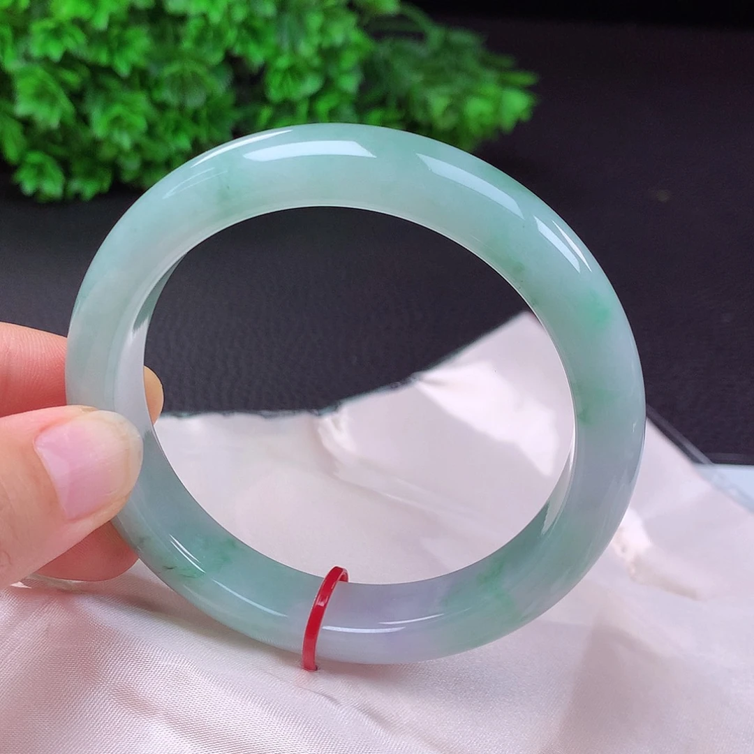 翡翠手镯未镶嵌61圈口431913