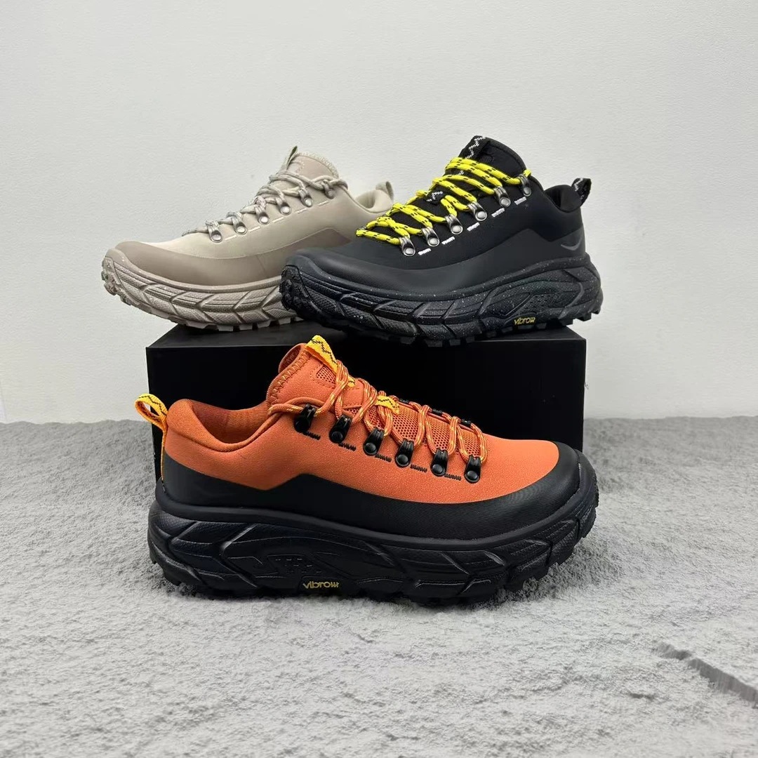 HK平替百搭户外防滑耐磨全地形越野登山鞋厚底增高复古男款户外鞋