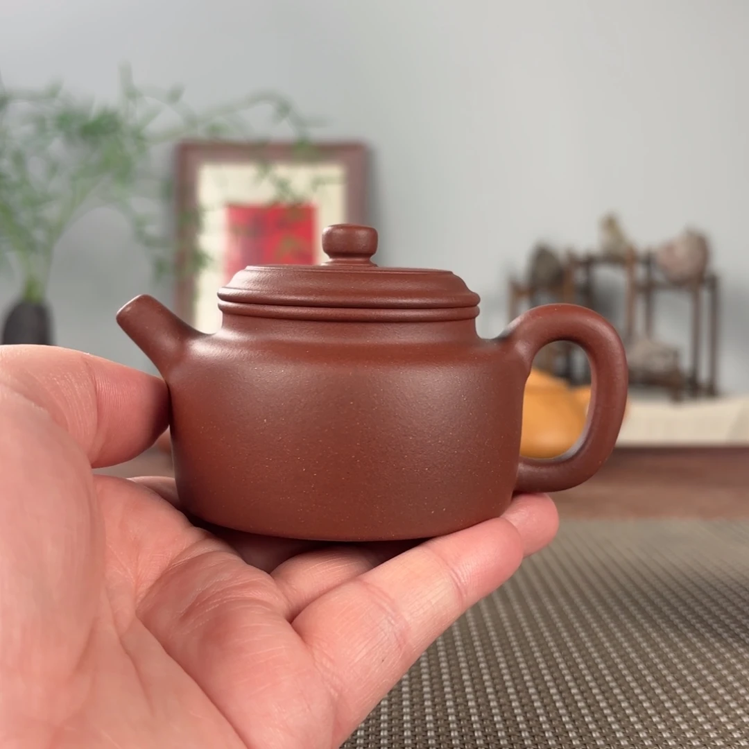 壶***见紫砂茶壶黄龙山原矿紫砂壶150