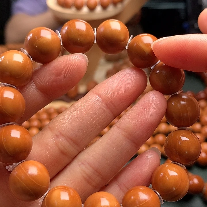 橄榄核手串1.45水晶核