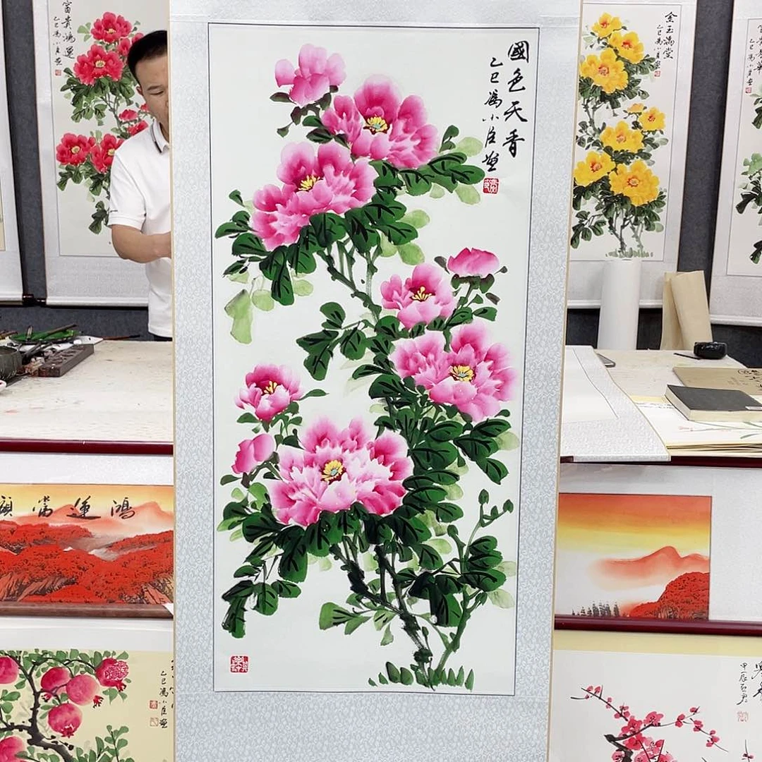 国画手绘画绘画作品