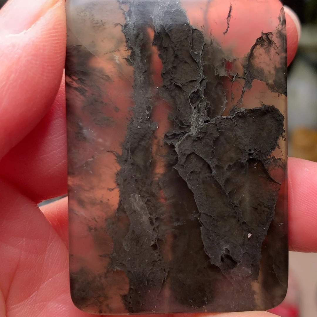 昌化石水墨冻平安牌