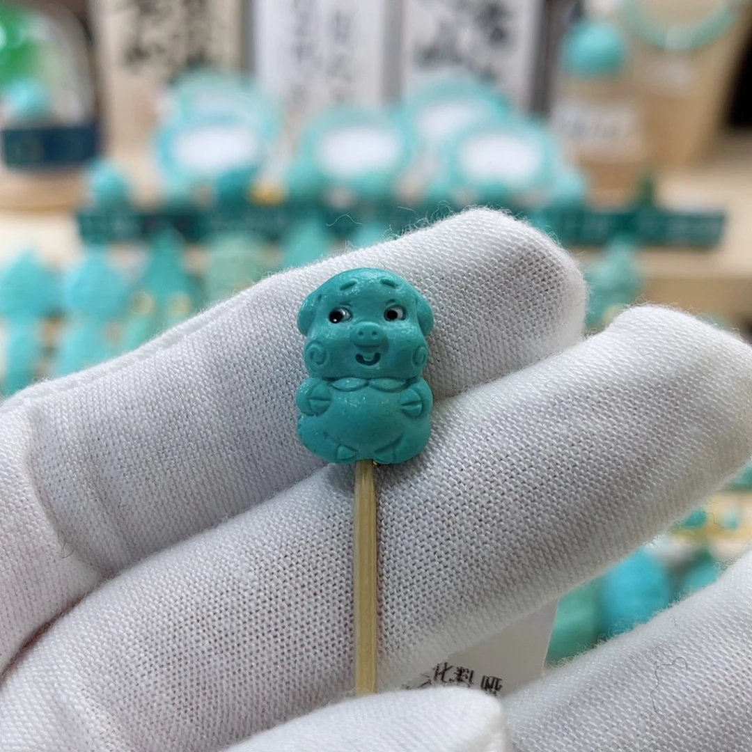 绿松石珠宝奇石未镶嵌