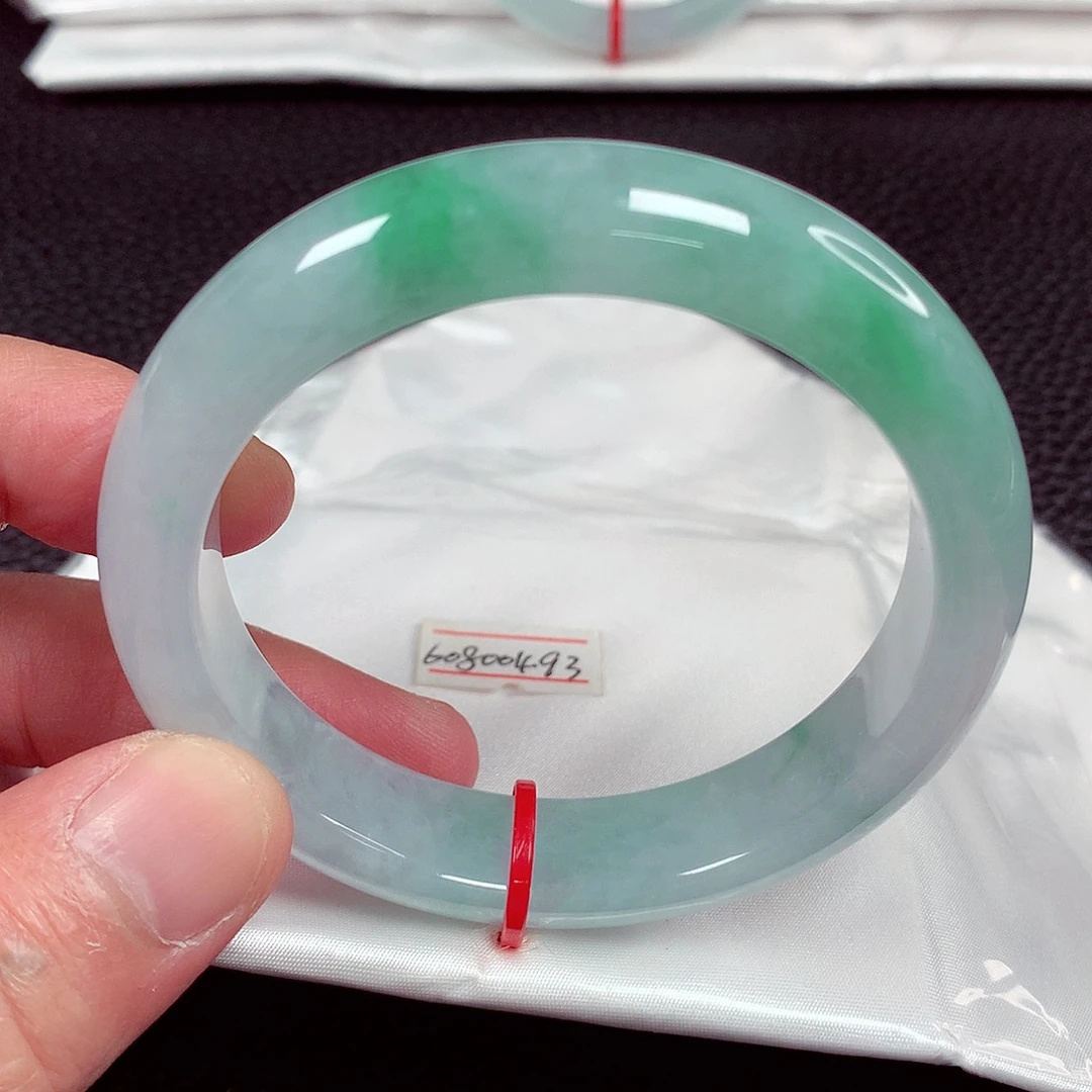 翡翠未镶嵌手镯天然翡翠手镯