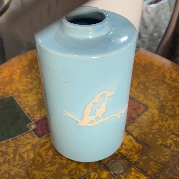 陶瓷花瓶摆件微瑕捡漏出