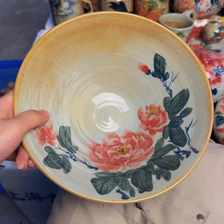 瓷片景德镇陶瓷手工手绘