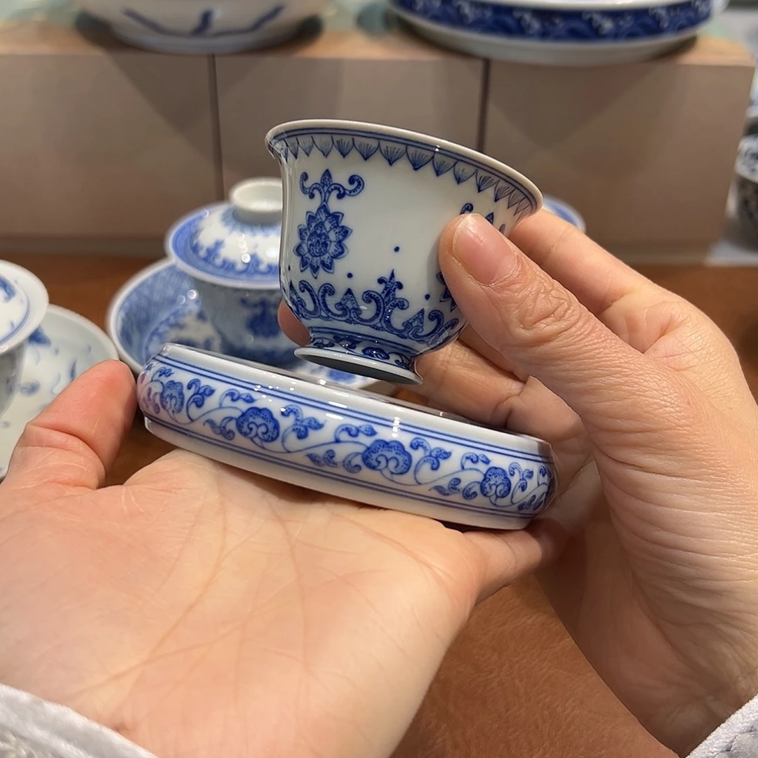 盖置手****3莲花宝相盖置➕杯子