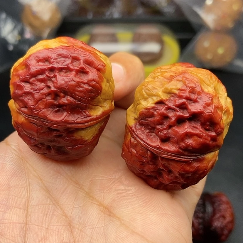 【闪购商品】把件文玩核桃40尺方尊妖蟾