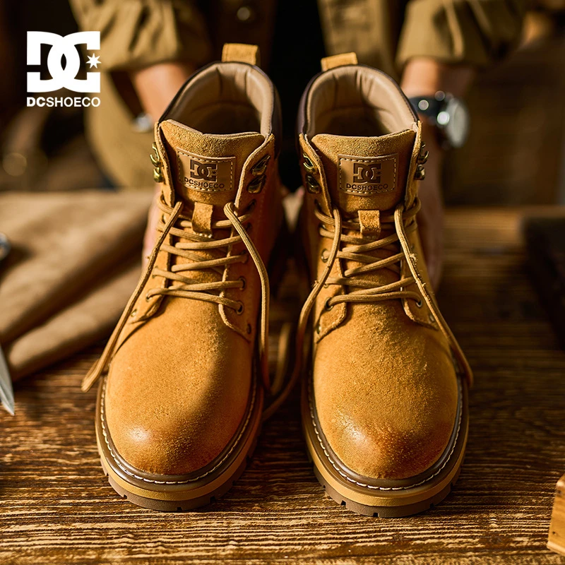 DCSHOES NIMBRO EDGE 2025年冬季户外高帮男鞋大黄靴工装马丁靴男