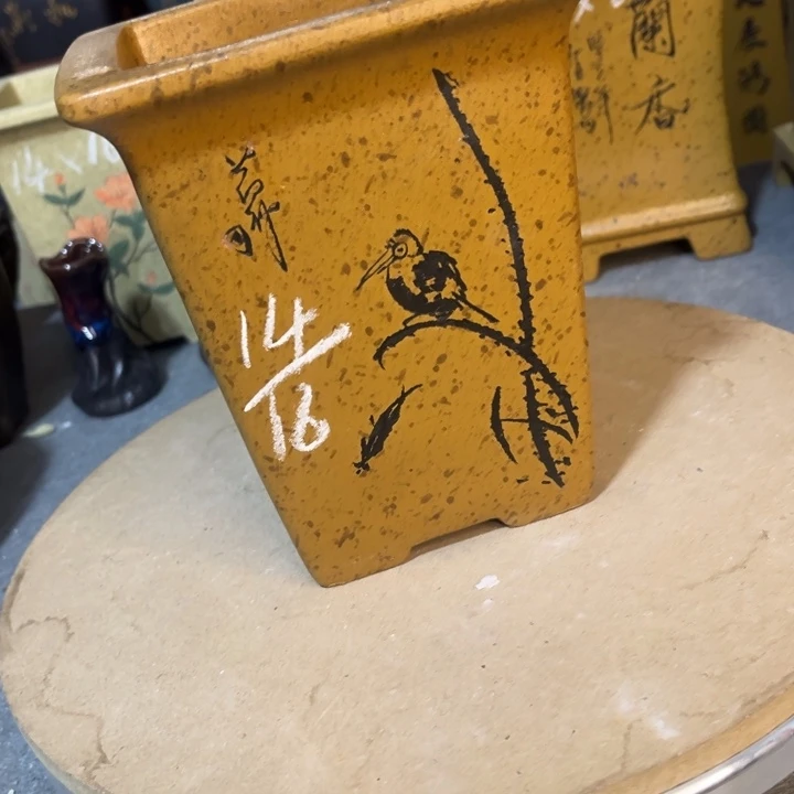 紫砂花盆紫砂花盆