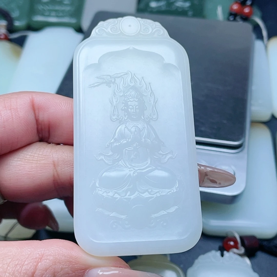 【闪购商品】和田玉颈饰未镶嵌颜*大