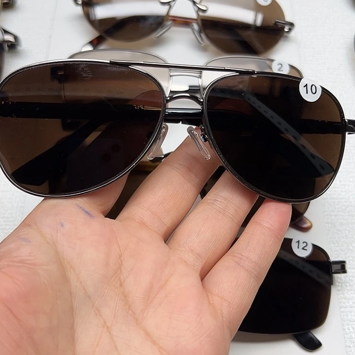 全框深茶蛤蟆镜编号10