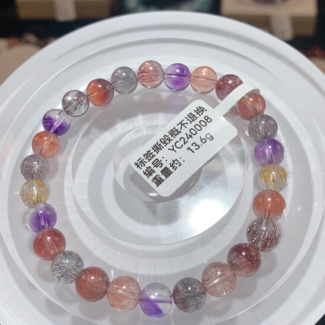 水晶手链未镶嵌F仙女超七7.4