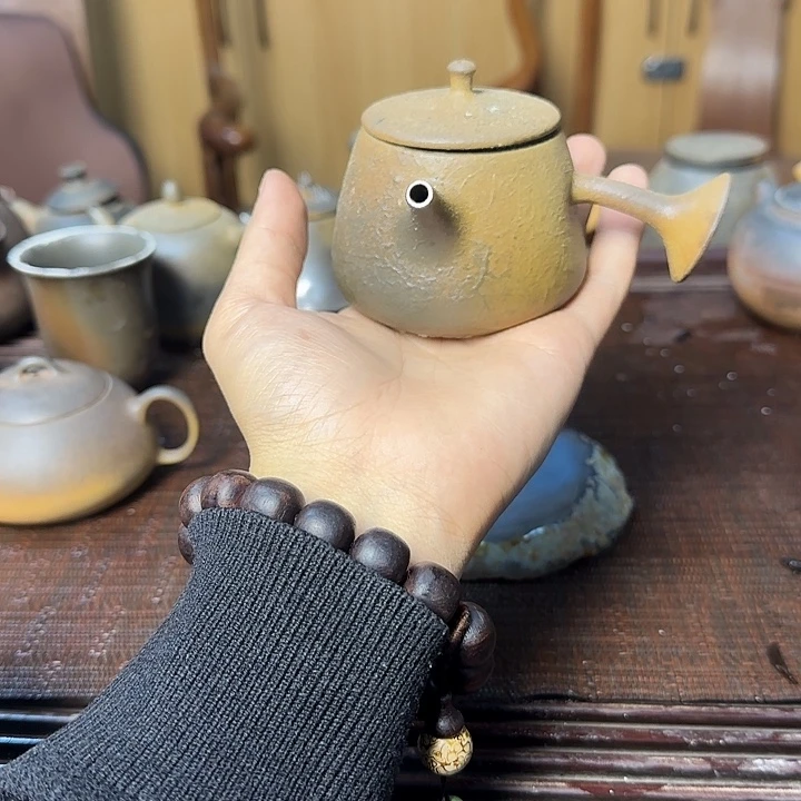 茶壶紫砂坭兴陶柴烧