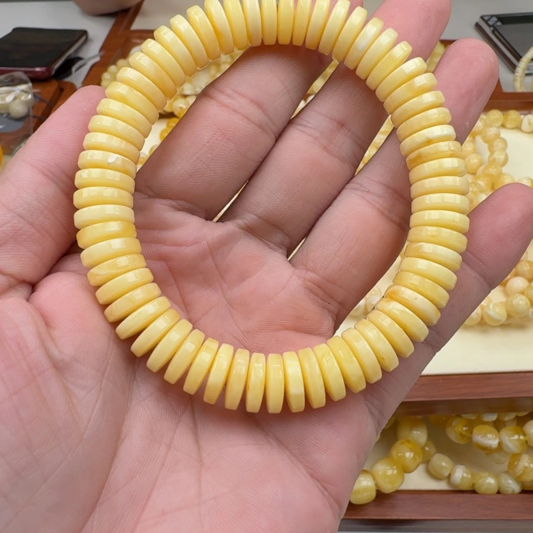 手链琥珀未镶嵌蜜蜡手串