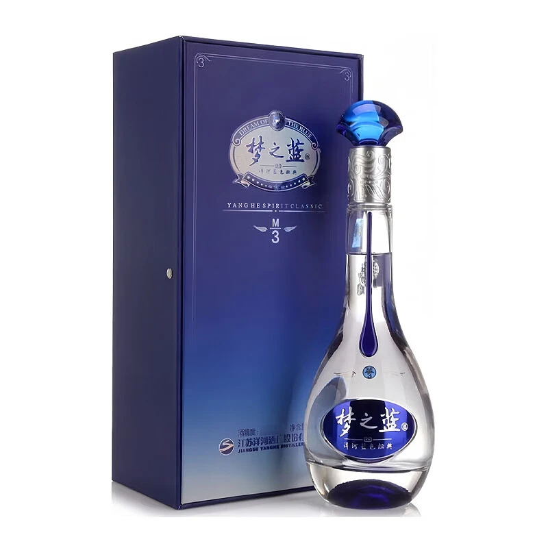 洋河【酒水补贴】梦之蓝M3 52度500ml*1瓶宴请浓香型白酒52度