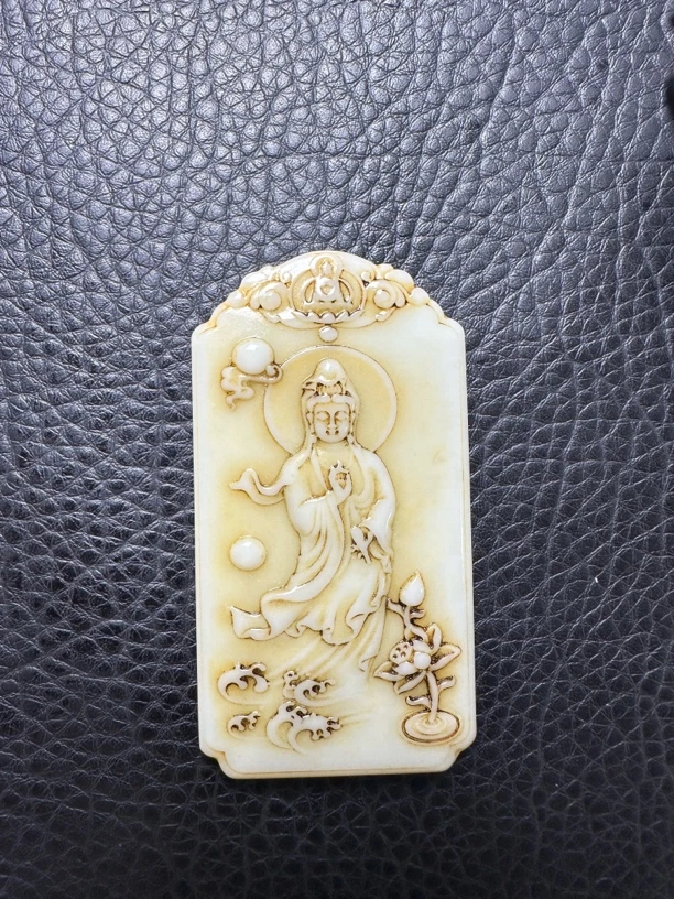 和田玉白玉玉挂件