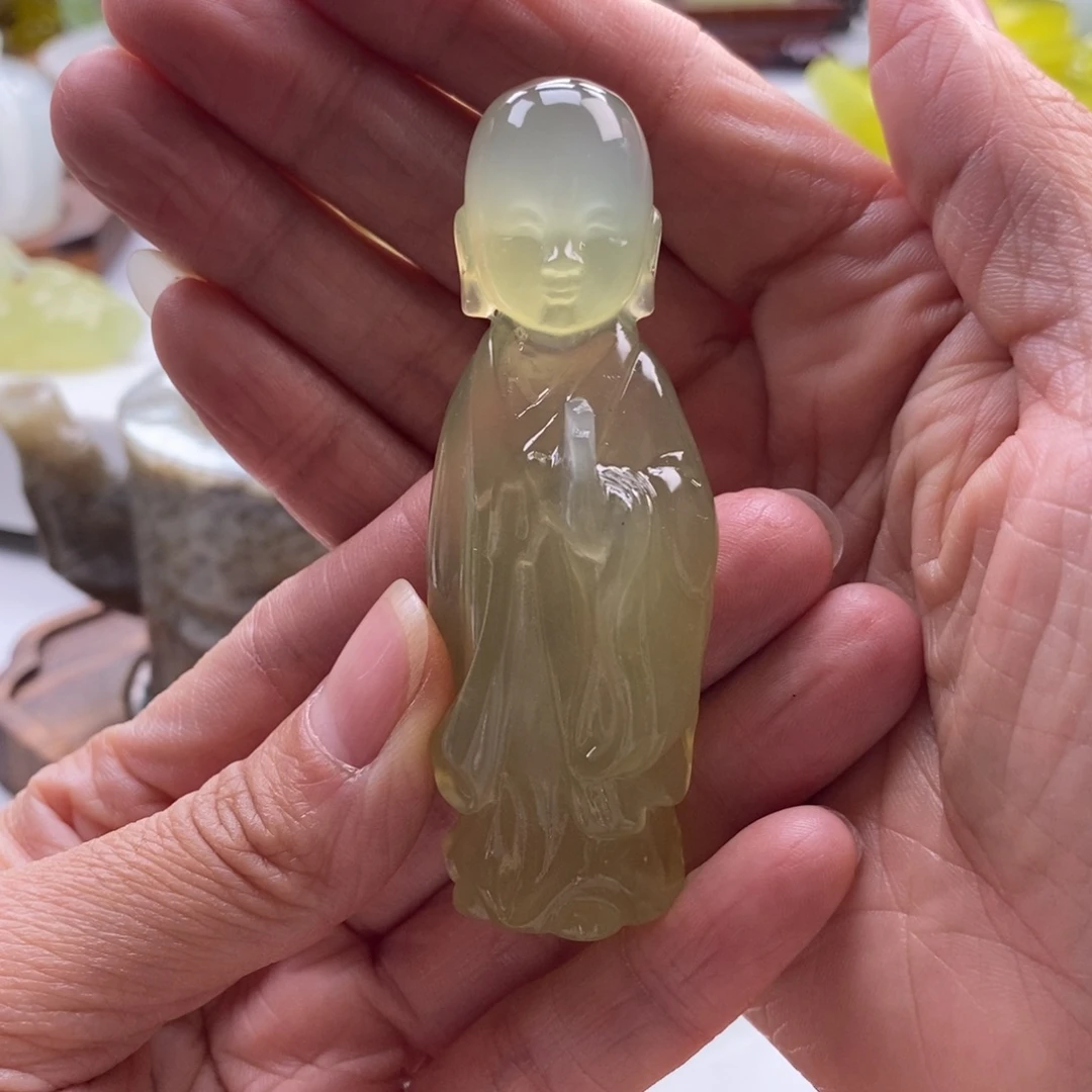 岫玉未镶嵌四大名玉摆件