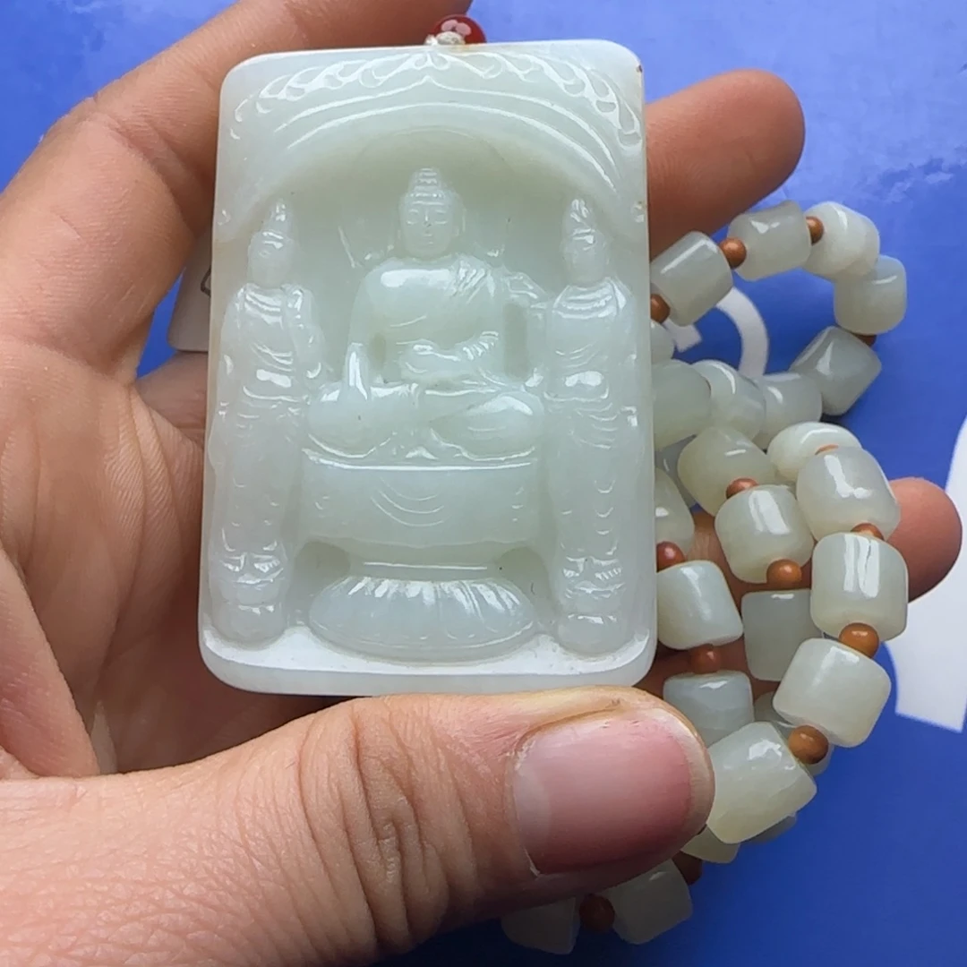 和田玉挂件未镶嵌