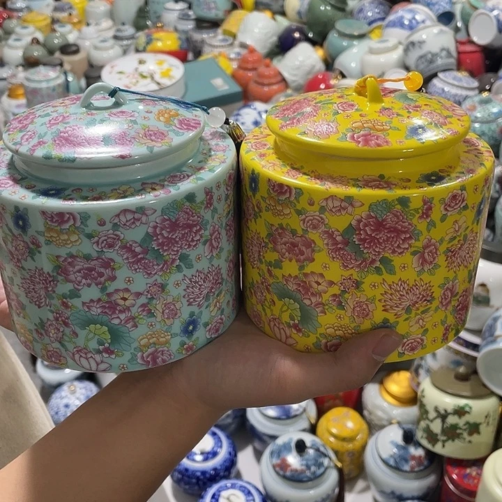 陶瓷罐茶叶罐密封罐