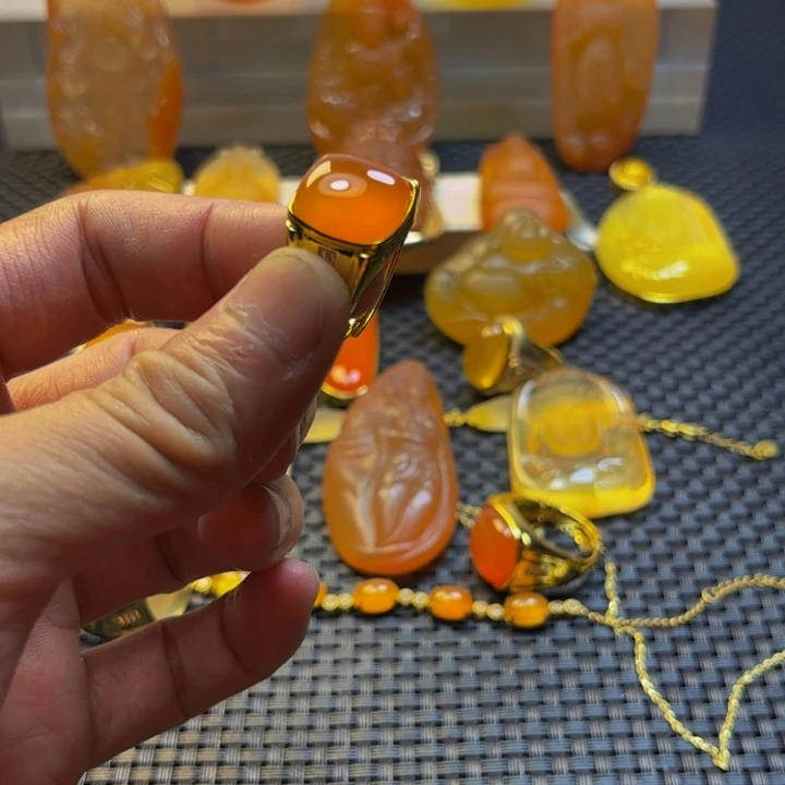 ~***~石英质玉吊坠未镶嵌