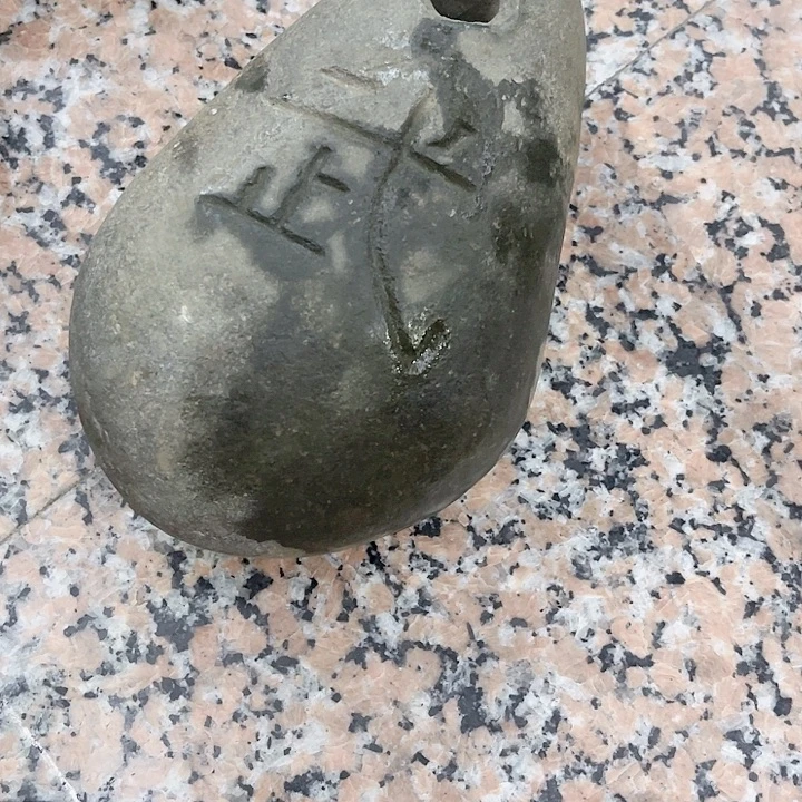 健***s砖雕青石练功石摆件