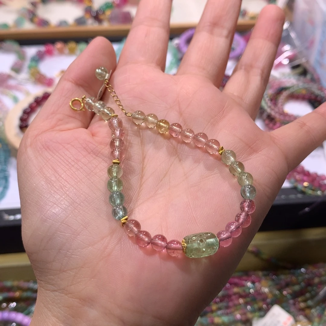 未镶嵌手串碧玺手串