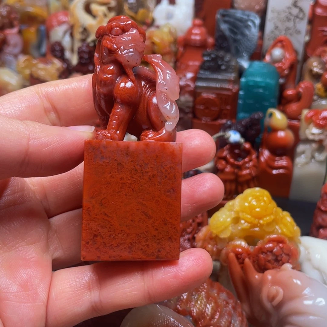 寿山石印石精美寿山