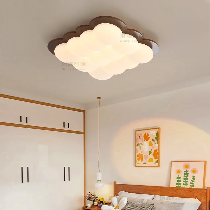 2025新款中古风客厅吸顶主灯长方形卧室灯餐厅灯复古创意中山灯具