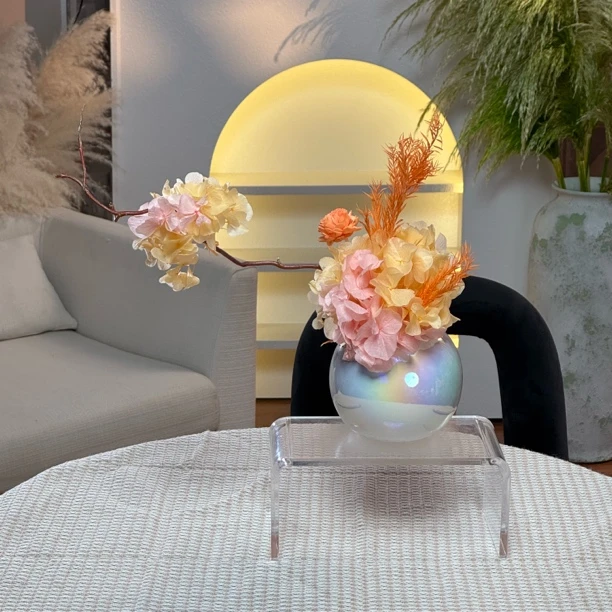 【冰淇淋】情人节礼物小众高级永生花花束套装