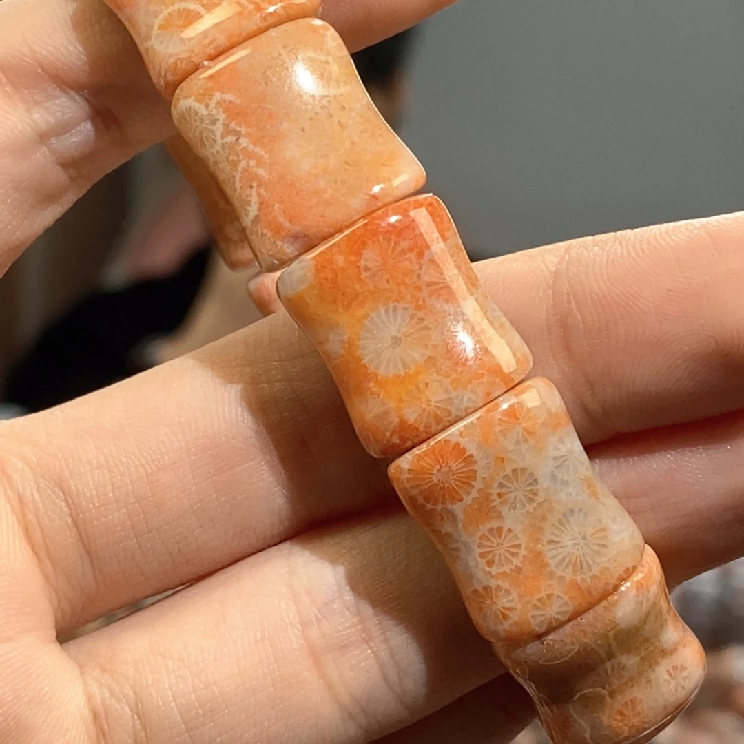 硅化玉未镶嵌手链