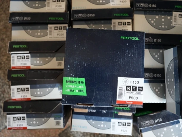 费斯托石榴石6寸48孔砂纸