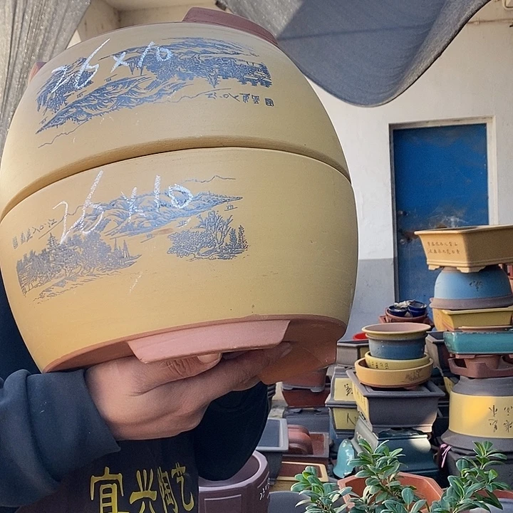 紫砂花盆宜兴紫砂