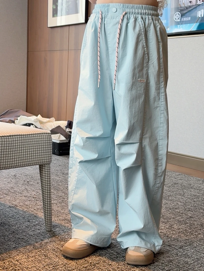 现货   2024夏季儿童宽松女童男童工装裤21055