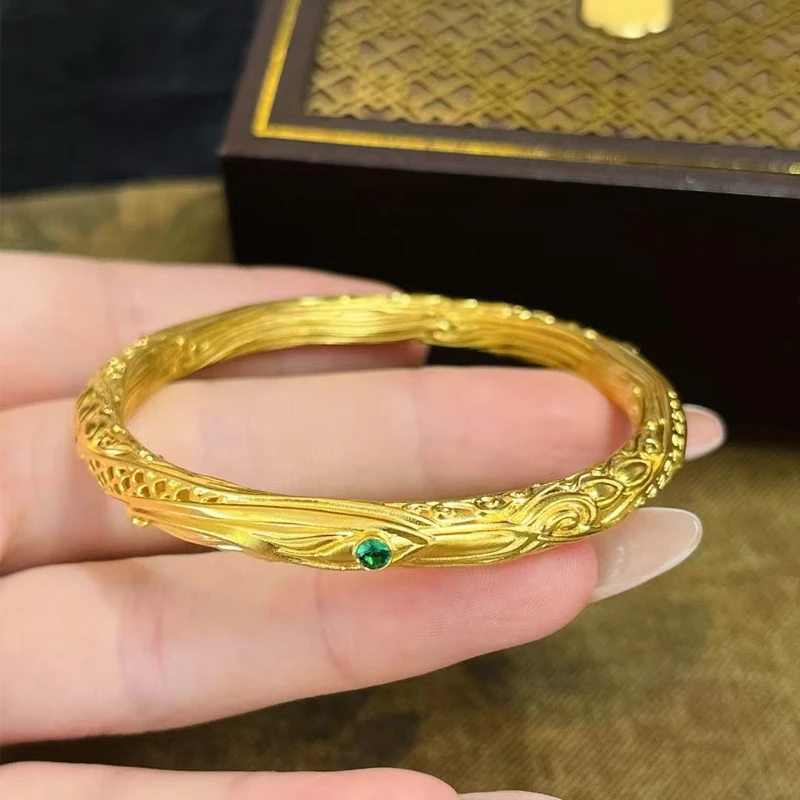 足银手镯 足银（哪吒乾坤圈专属创)哪吒同款乾坤圈手镯情人节礼物