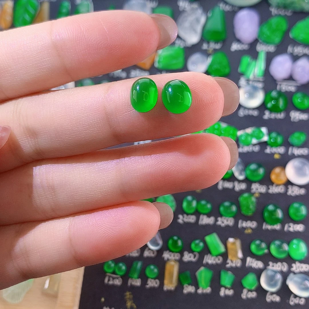 翡翠未镶嵌颈饰纯天然翡翠a货