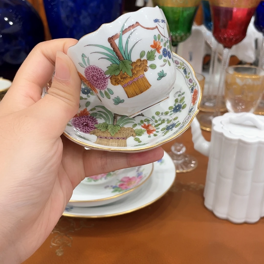 摆件中古一等摩卡杯