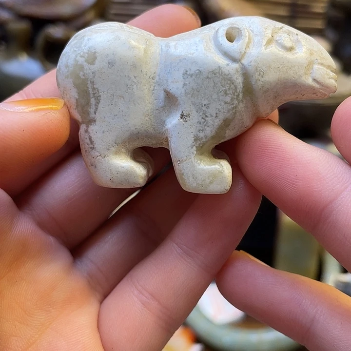 和田玉（糖玉）未镶嵌挂件