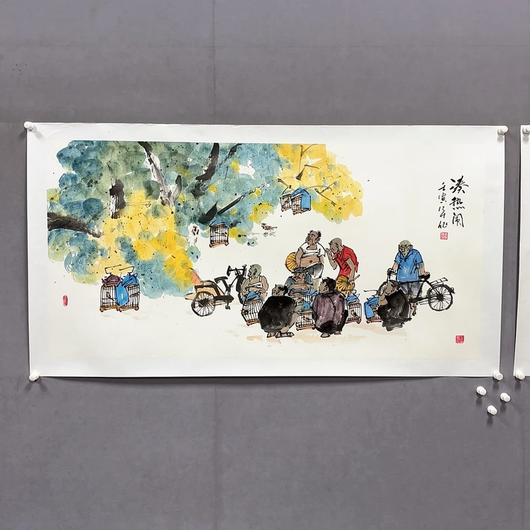 国画国画纯手绘作品请放心去藏