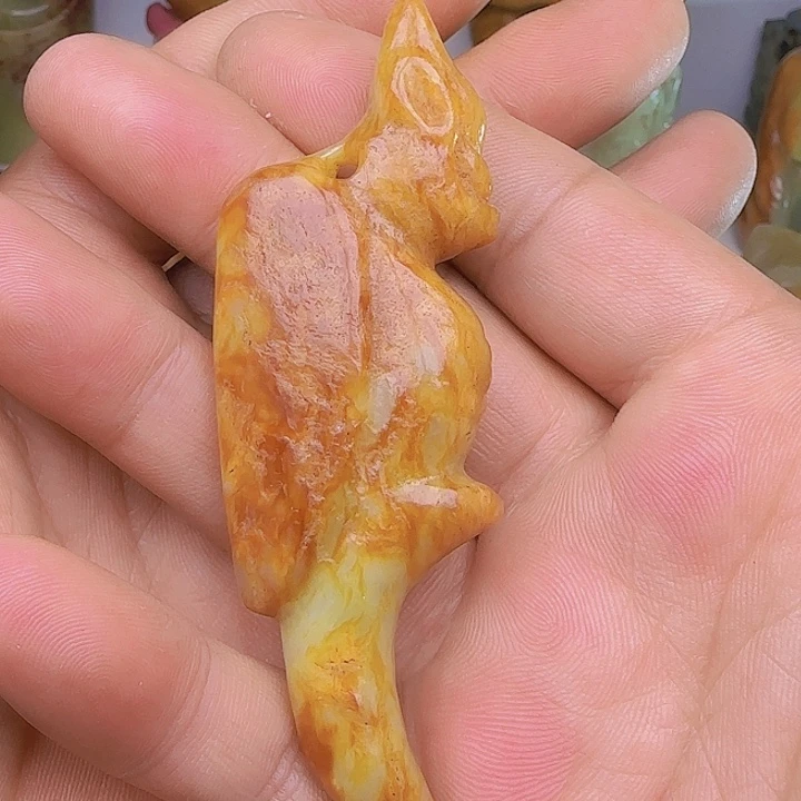 和田玉吊坠(不含链)未镶嵌