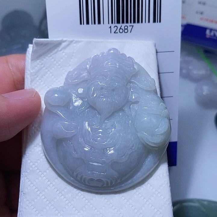 翡翠未镶嵌颈饰天光墟翡翠市场现金代购