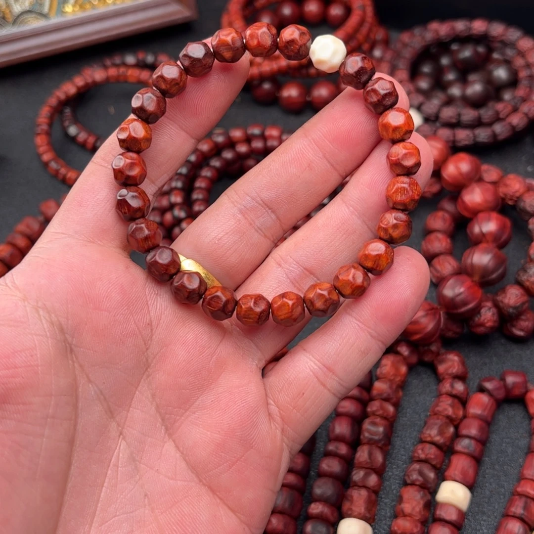 不***灯檀香紫檀（小叶紫檀）手串/手链无相8 5