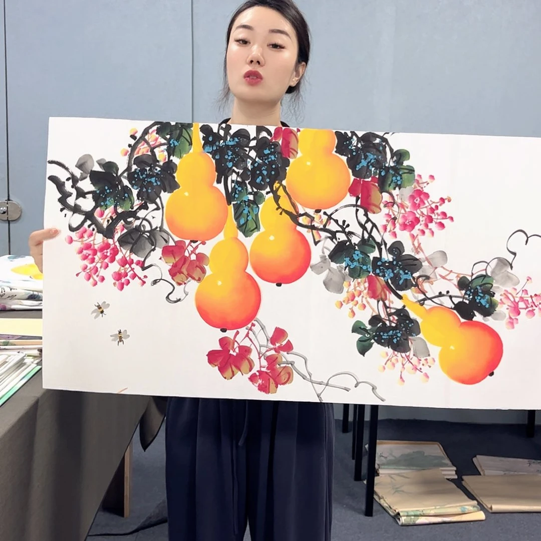 国画国画老师作品