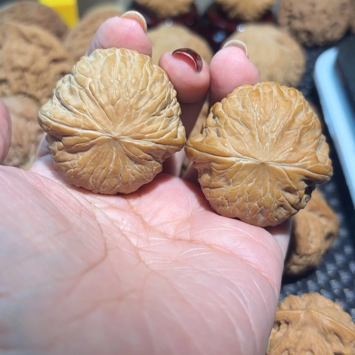 烟***味吊坠文玩核桃39全品铁锤一对