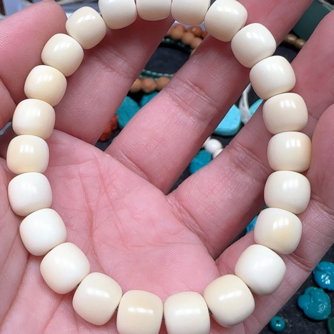 白玉菩提手串白玉菩提