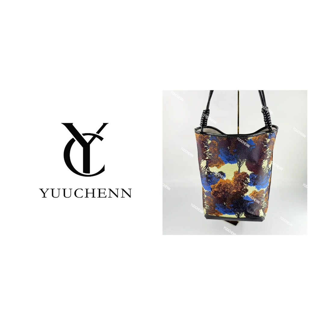 YUUCHENN/34cm原创设计高定真皮包 HH5398